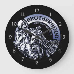 Grande Horloge Ronde Biker Brotherhood
