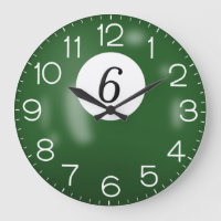 Billard vert #6 Bal