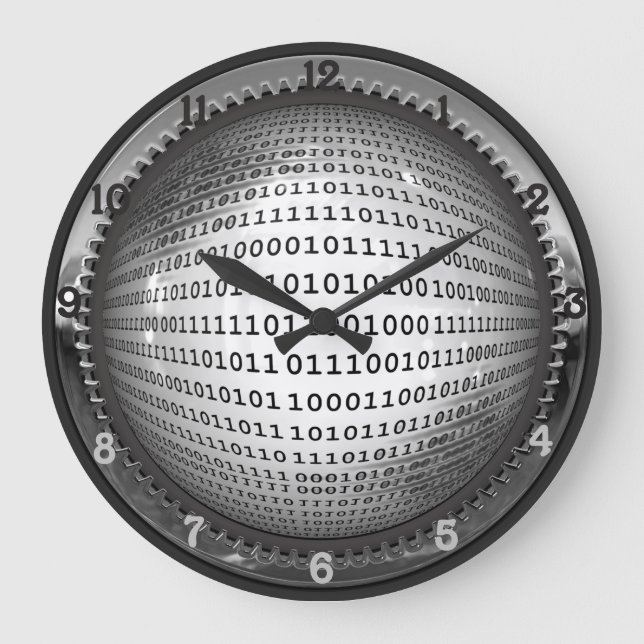 Grande Horloge Ronde Binary Globe (Recto)