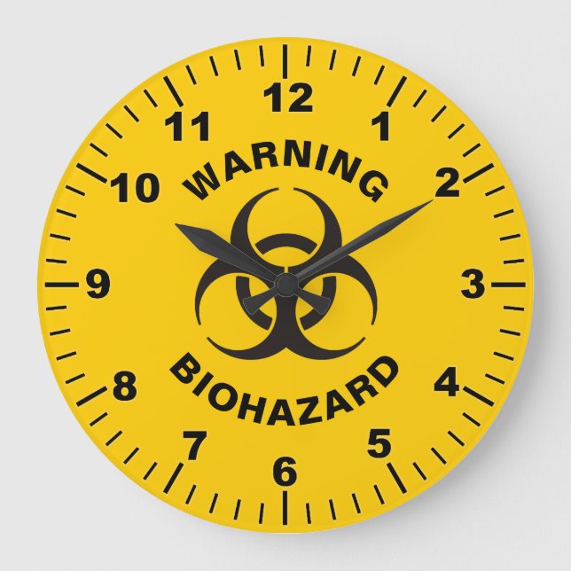 Grande Horloge Ronde Biohazard icon (Recto)