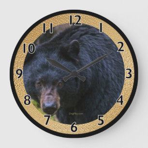 Grande Horloge Ronde Black Bear Magistence