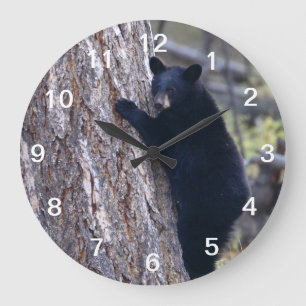 Grande Horloge Ronde black beb