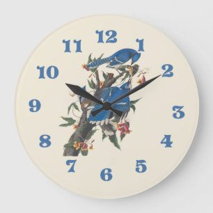 Grande Horloge Ronde Blue Jays Par John James Audubon