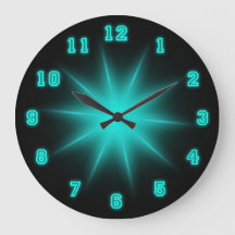 Blue Neon Star 10,75 pouces