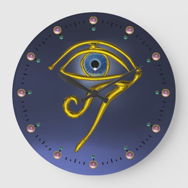 GRANDE HORLOGE RONDE BLUE TALISMAN (Recto)