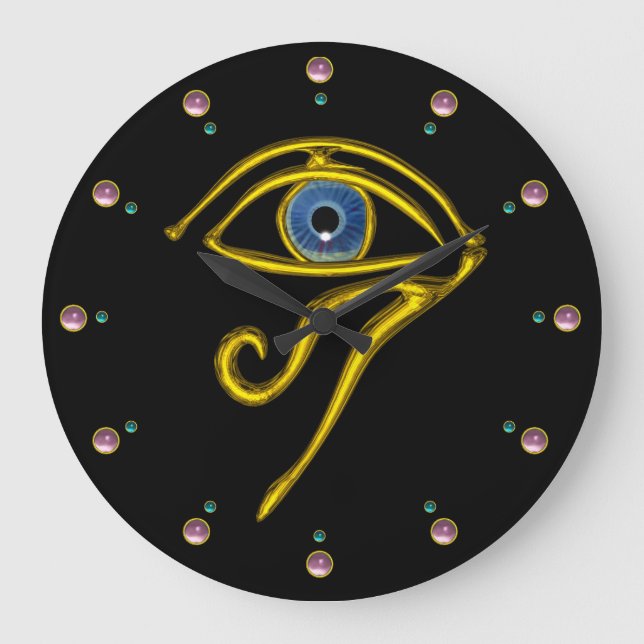 Grande Horloge Ronde BLUE Talisman (Recto)