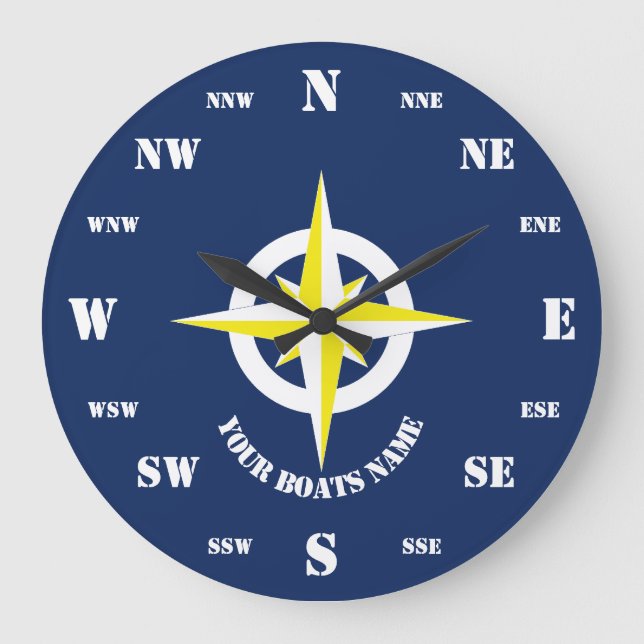 Grande Horloge Ronde Boat ships (Recto)
