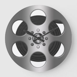 Grande Horloge Ronde bobine de film (imprimé plat)