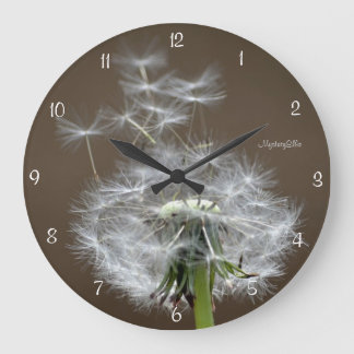 Grande Horloge Ronde "Bon vol" par mysteryella