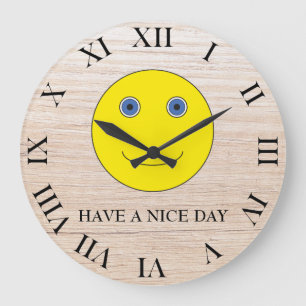 Grande Horloge Ronde Bonne journée