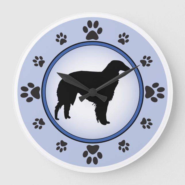 Grande Horloge Ronde Borzoi Silhouette (Recto)