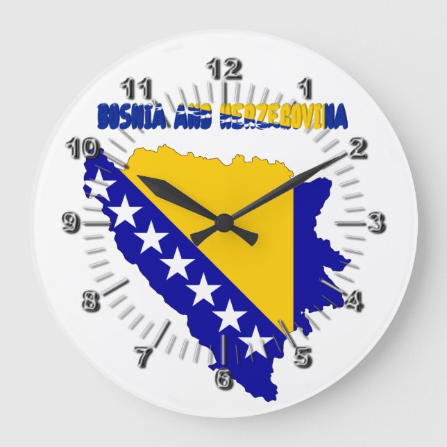 Grande Horloge Ronde Bosnian country flag (Recto)