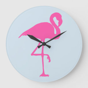 GRANDE HORLOGE RONDE BOUC DE FLAMINGO