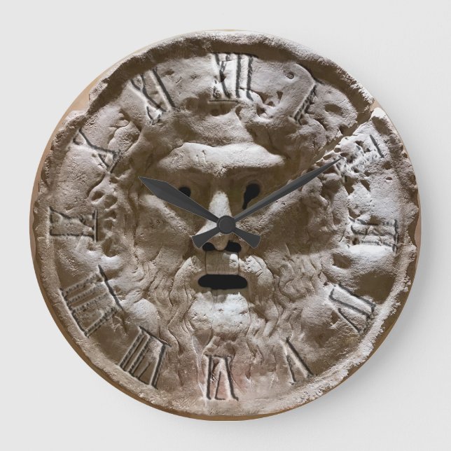 Grande Horloge Ronde Bouche de vérité (Recto)