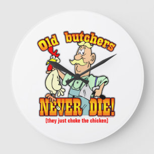 Grande Horloge Ronde Bouchers