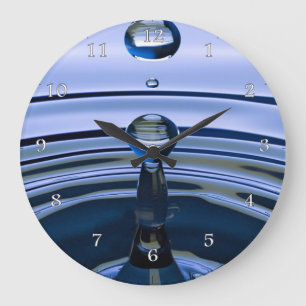 Grande Horloge Ronde Bouchon d'eau 4