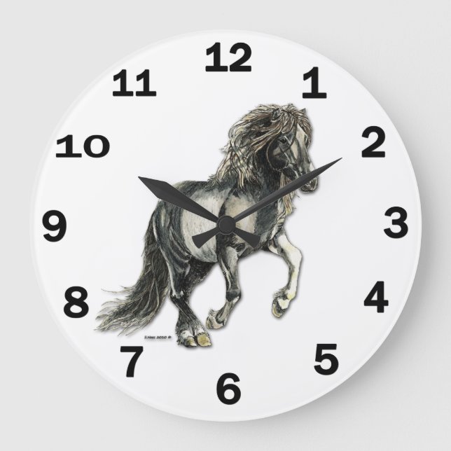 Grande Horloge Ronde Brana (Recto)