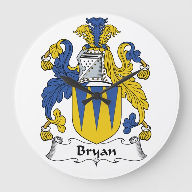 Grande Horloge Ronde Bryan Family Crest (Recto)