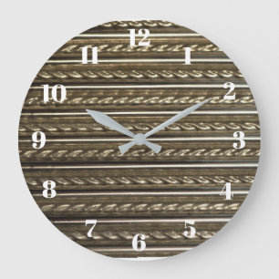 Grande Horloge Ronde Buanderie de planche à laver
