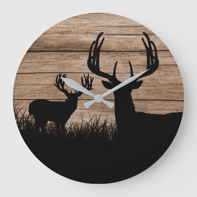 Grande Horloge Ronde Buck Hunting (Recto)