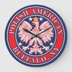 Grande Horloge Ronde Buffalo New York polonais