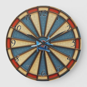 Grande Horloge Ronde Bullseye
