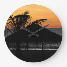 Burma beach sunset