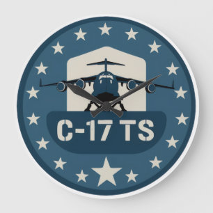 GRANDE HORLOGE RONDE C-17TS PATCH