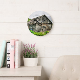 Grande Horloge Ronde Cabine brisé en Alaska