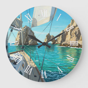 Grande Horloge Ronde Cabo San Lucas Mexique El Arco Voyage
