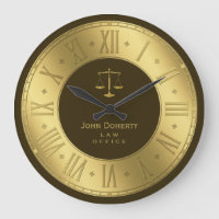 Cadeau chic d'or élégant de l'AVOCAT |