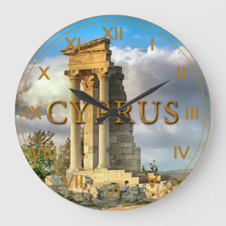 Grande Horloge Ronde Cadeau de la Chypre
