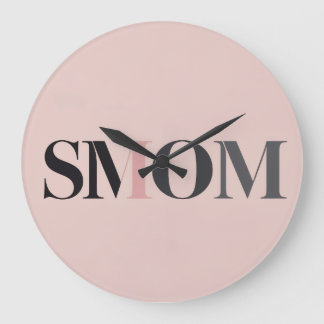 Grande Horloge Ronde Cadeau de montre SMOM