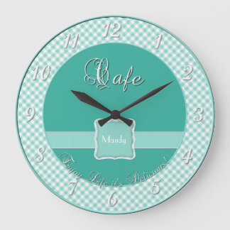Grande Horloge Ronde Cafe Kitchen Wall Clock