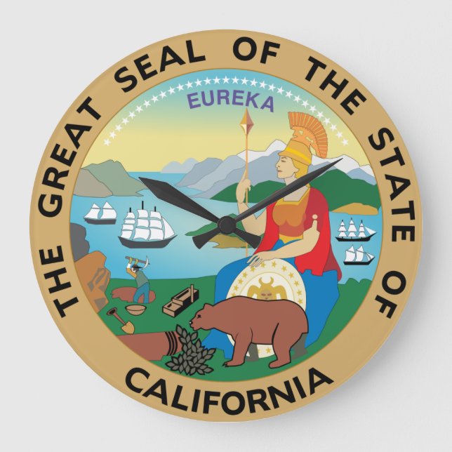 Grande Horloge Ronde California (Recto)