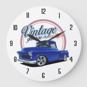 Grande Horloge Ronde Camion classique vintage