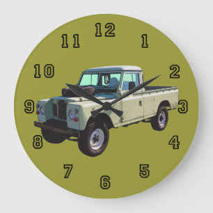 Grande Horloge Ronde Camion pick-up 1971 de Land Rover