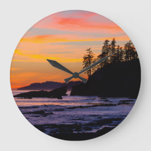 Grande Horloge Ronde Canada, réserve de parc national Pacific Rim, Oue