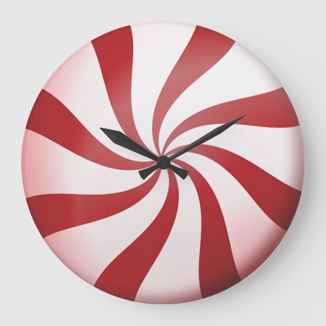 Grande Horloge Ronde Candy Wall Clock (Recto)