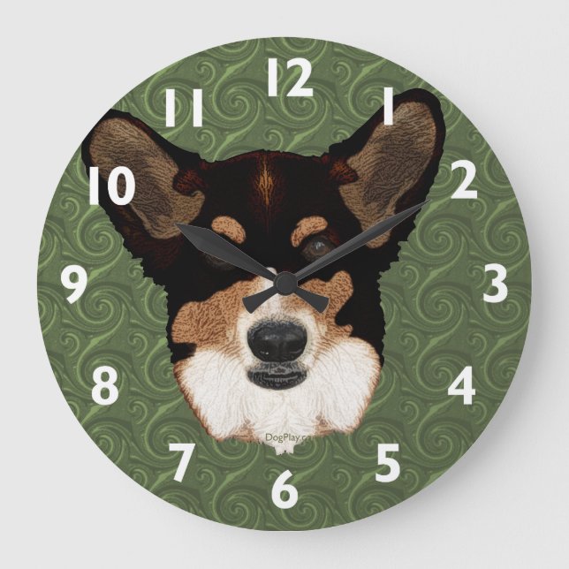 Grande Horloge Ronde Cardigan Welsh (Recto)