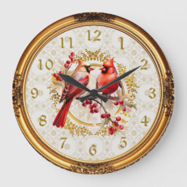 Grande Horloge Ronde Cardinal Wall