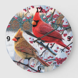 Grande Horloge Ronde Cardinaux et baies
