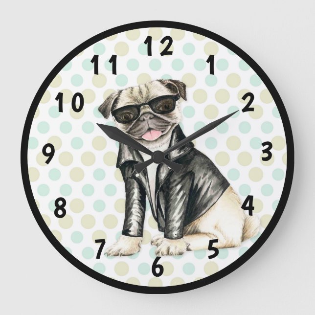Grande Horloge Ronde Carlin (Recto)