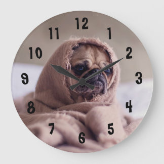 Grande Horloge Ronde Carlin adorable