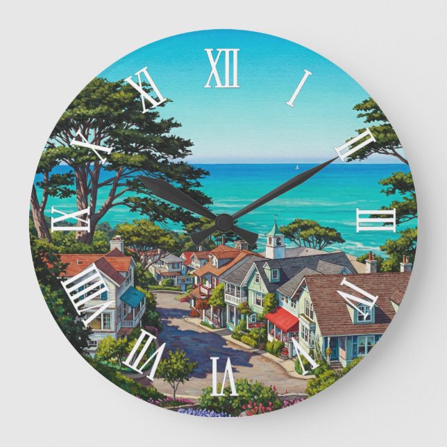 Grande Horloge Ronde Carmel-by-the-sea  (Recto)