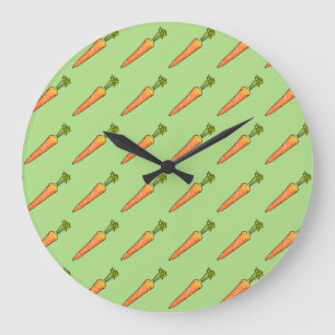 Grande Horloge Ronde Carotte