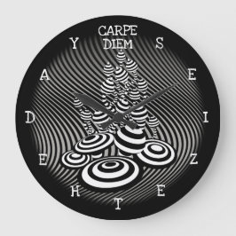 Grande Horloge Ronde Carpe Diem saisissent la frontière magique de