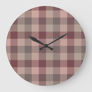 Grande Horloge Ronde Carreau blushwood