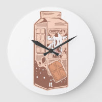 Carton de lait aromatisé au chocolat