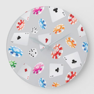 Grande Horloge Ronde Casino, Jeux accessoires motif 8